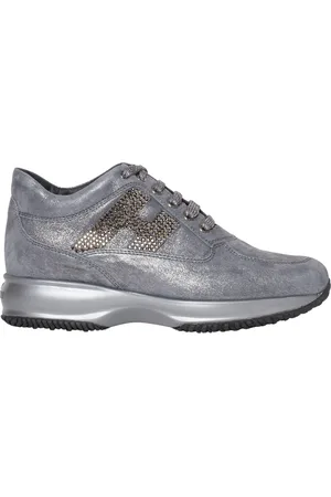 Hogan Damen, Schuhe, Grau, 38 1/2 EUGröße: