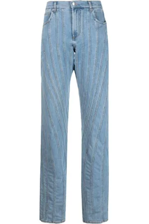 MUGLER Damen, Jeans, Blau, XSGröße:
