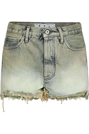 OFF-WHITE Damen, Shorts, Blau, W24Größe:
