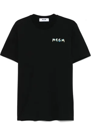 Msgm Herren, Oberteile, Schwarzk, XLGröße: