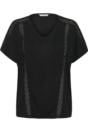 Cream Damen, Oberteile, Schwarzk, LGröße: