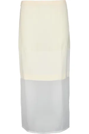 Sportmax Damen, Röcke, Weiß, XSGröße: