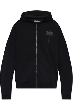 Palm Angels Herren, Sweatshirts & Hoodies, Schwarzk, XLGröße: