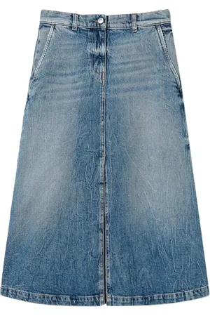 ACTITUDE Damen, Röcke, Blau, SGröße: