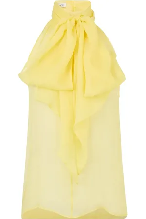 Nina Ricci Damen, Oberteile, Gelb, LGröße: