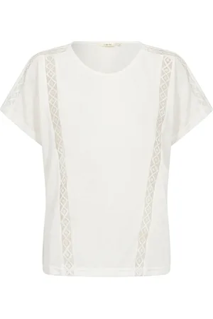 Cream Damen, Oberteile, Weiß, LGröße: