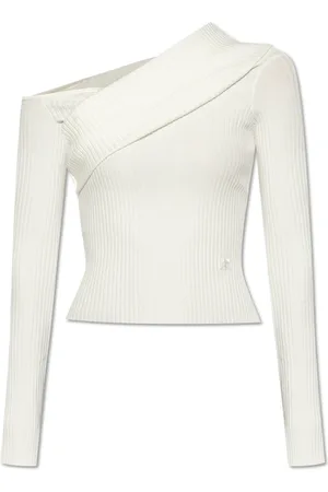 Courrèges Damen, Oberteile, Weiß, MGröße: