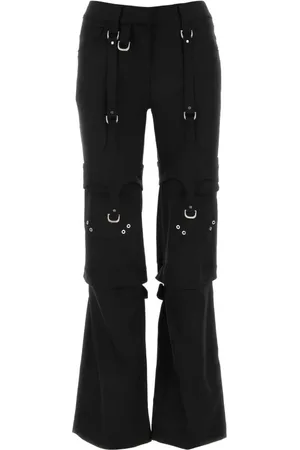 OFF-WHITE Damen, Hosen, Schwarzk, SGröße: