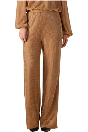 AMAYA Amsterdam Damen, Hosen, Braun, LGröße: