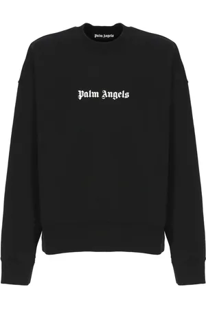 Palm Angels Herren, Sweatshirts & Hoodies, Schwarzk, SGröße: