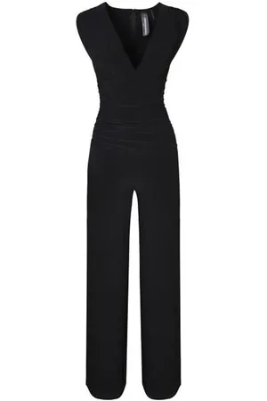 Norma Kamali Damen, Jumpsuits & Playsuits, Schwarzk, SGröße:
