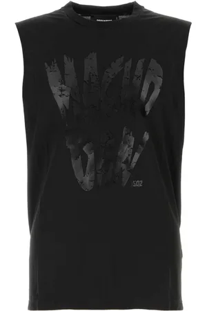 Dsquared2 Herren, Oberteile, Schwarzk, SGröße: