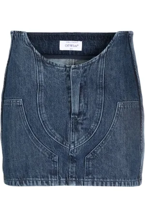 OFF-WHITE Damen, Röcke, Blau, XSGröße: