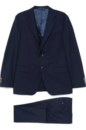 CARUSO Herren, Anzüge, Blau, 3XLGröße: