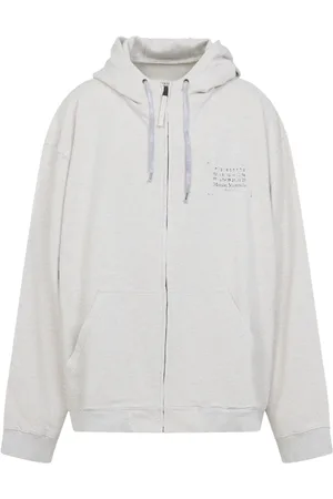 Maison Margiela Herren, Sweatshirts & Hoodies, Weiß, LGröße: