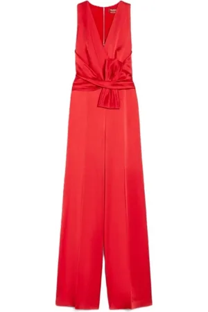 Max Mara Damen, Jumpsuits & Playsuits, Rot, LGröße: