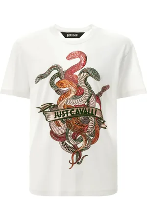 Roberto Cavalli Herren, Oberteile, Weiß, LGröße:
