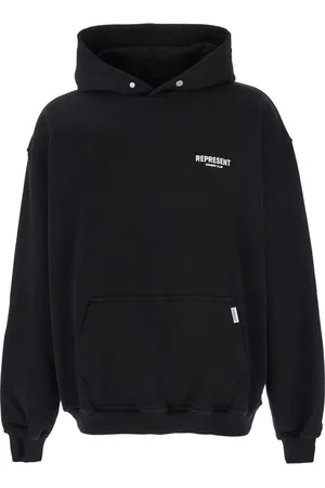 Represent Herren, Sweatshirts & Hoodies, Schwarzk, MGröße: