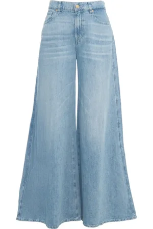 7 for all Mankind Damen, Jeans, Blau, W27Größe: