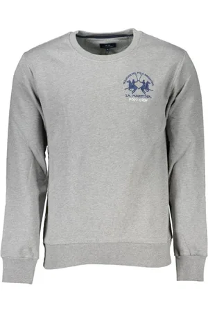 La Martina Herren, Sweatshirts & Hoodies, Grau, 2XLGröße: