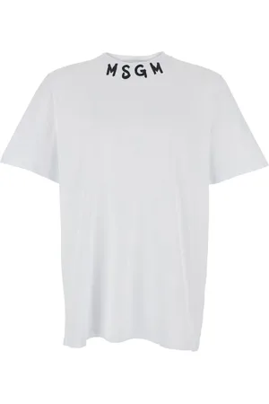 Msgm Herren, Oberteile, Weiß, SGröße: