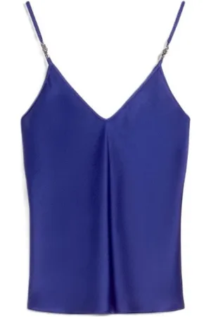 Max Mara Damen, Oberteile, Blau, MGröße: