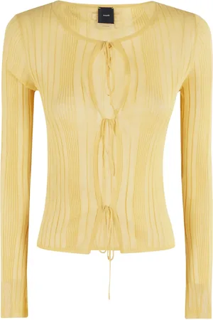 Pinko Damen, Strickwaren, Gelb, MGröße: