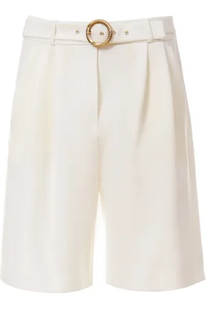 Roberto Cavalli Damen, Shorts, Weiß, LGröße: