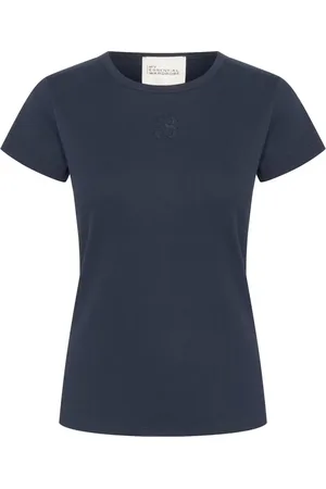 My Essential Wardrobe Damen, Oberteile, Blau, LGröße: