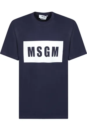 Msgm Herren, Oberteile, Blau, SGröße: