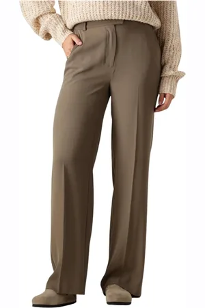 ANOTHER LABEL Damen, Hosen, Braun, LGröße: