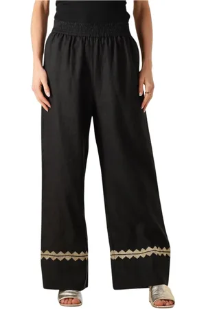 Greek Archaic Kori Damen, Hosen, Schwarzk, MGröße: