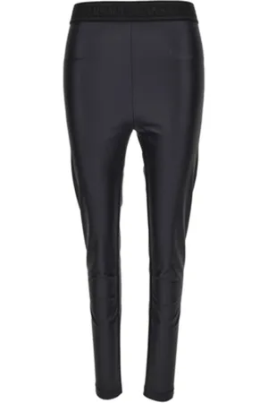 VERSACE Damen, Hosen, Schwarzk, LGröße: