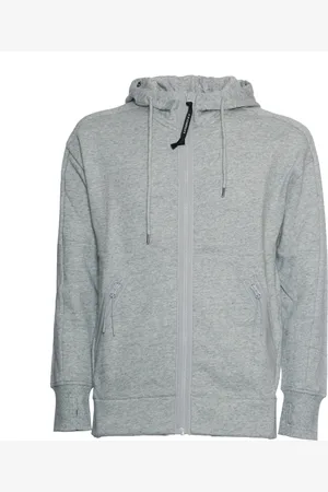 C.P. Company Herren, Sweatshirts & Hoodies, Grau, MGröße: