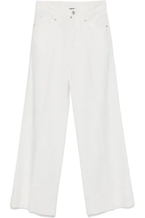 Brunello Cucinelli Damen, Hosen, Weiß, MGröße: