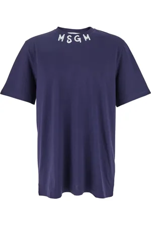 Msgm Herren, Oberteile, Blau, SGröße:
