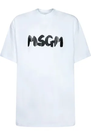 Msgm Herren, Oberteile, Weiß, LGröße: