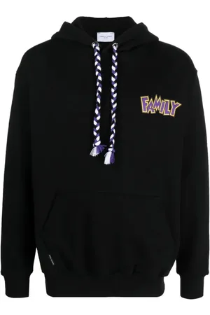 Family First Herren, Sweatshirts & Hoodies, Schwarzk, MGröße: