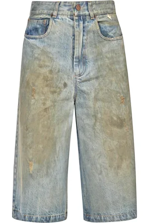 SOUVENIR Damen, Shorts, Blau, MGröße: