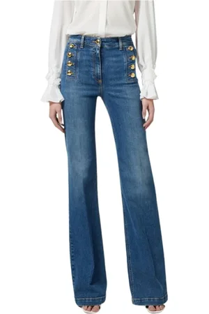 Elisabetta Franchi Damen, Jeans, Blau, W26Größe:
