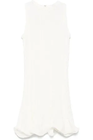 Msgm Damen, Kleider, Weiß, 2XSGröße: