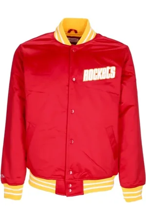 Mitchell & Ness Herren, Jacken, Rot, SGröße: