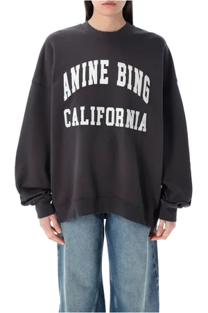 ANINE BING Damen, Sweatshirts & Hoodies, Schwarzk, MGröße: