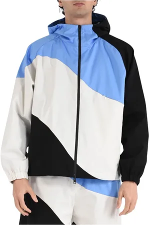 Msgm Herren, Jacken, Mehrfarbig, LGröße:
