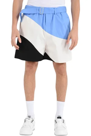 Msgm Herren, Shorts, Mehrfarbig, LGröße: