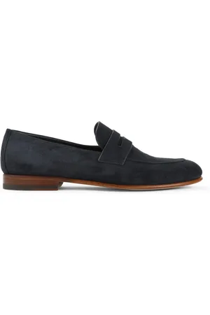 Giorgio Armani Herren, Schuhe, Blau, 44 EUGröße: