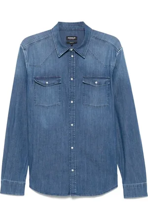 Dondup Herren, Shirts, Blau, LGröße:
