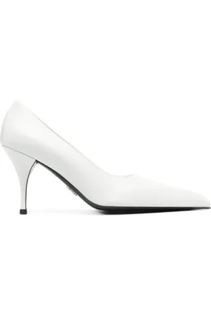 Prada Damen, Schuhe, Weiß, 38 EUGröße: