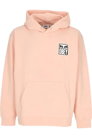 Obey Herren, Sweatshirts & Hoodies, Rosa, LGröße:
