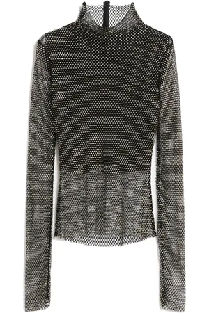 Sportmax Damen, Oberteile, Schwarzk, XSGröße: